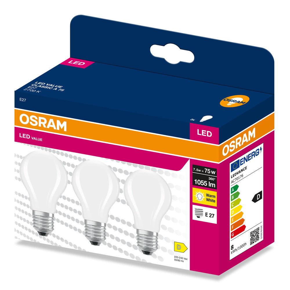 LED stropné svietidlo 7.5W IP20 2700K 300° – stropné LED svietidlo OSRAM