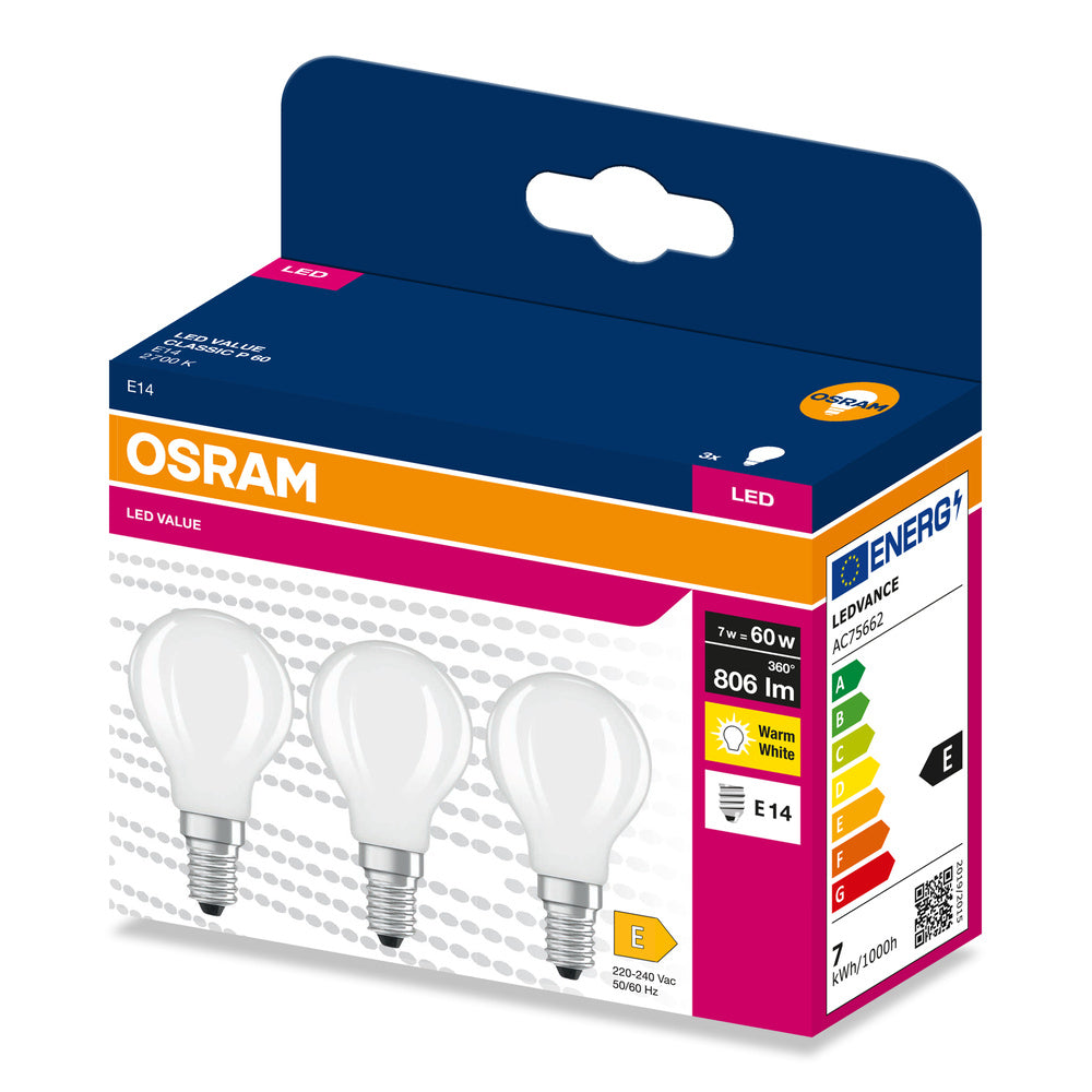 LED stropné svietidlo 7W IP20 2700K 300° – stropné LED svietidlo OSRAM