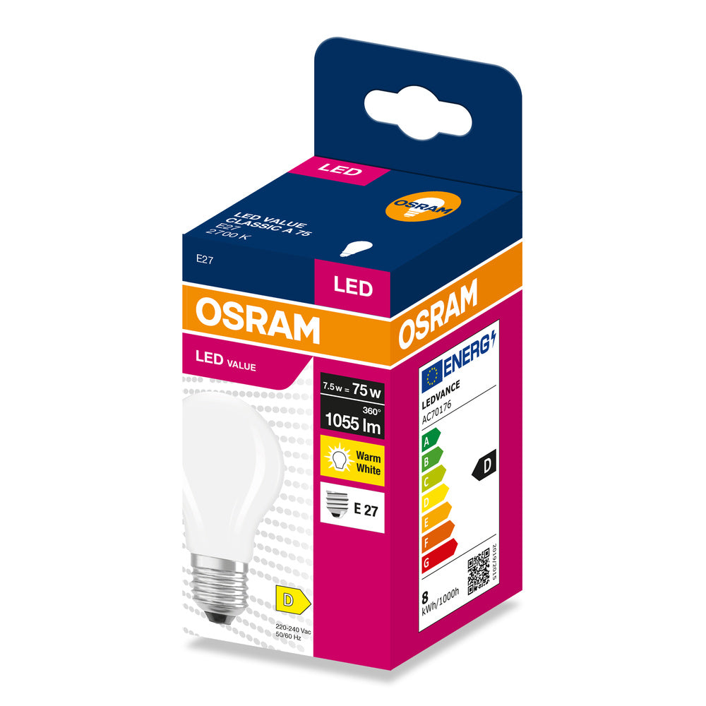 LED stropné svietidlo 7.5W IP20 2700K 300° – stropné LED svietidlo OSRAM