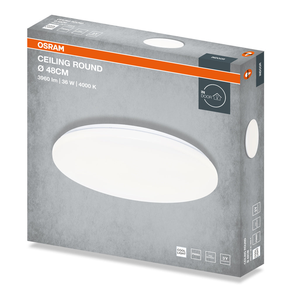 LED stropné svietidlo 36W IP20 4000K 120° – stropné LED svietidlo OSRAM