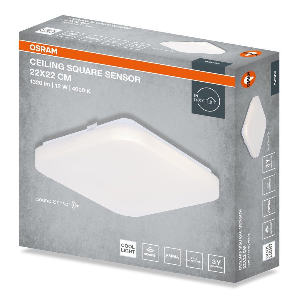 LED stropné svietidlo 12W IP20 4000K 120° – stropné LED svietidlo OSRAM