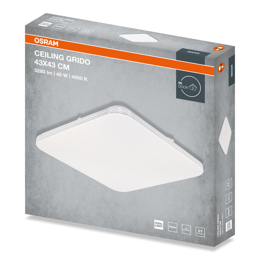 LED stropné svietidlo 48W IP20 4000K 120° – stropné LED svietidlo OSRAM