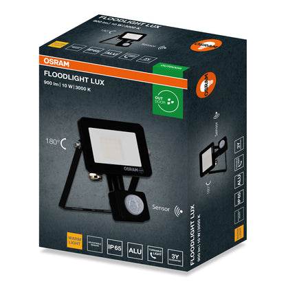 LED reflektor 10W IP65 3000K 105° – vonkajšie LED svietidlo OSRAM