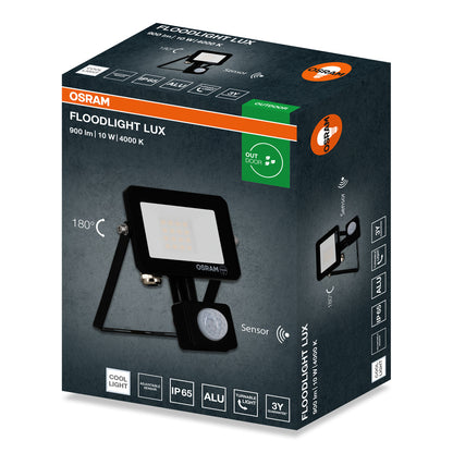 LED reflektor 10W IP65 4000K 105° – vonkajšie LED svietidlo OSRAM