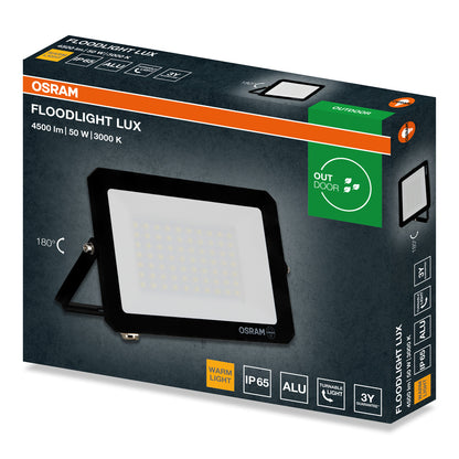 LED reflektor 50W IP65 3000K 105° – vonkajšie LED svietidlo OSRAM
