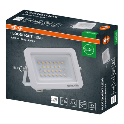 LED reflektor 20W IP65 4000K 110° – vonkajšie LED svietidlo OSRAM