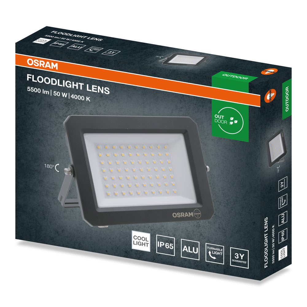 LED reflektor 50W IP65 4000K 110° – vonkajšie LED svietidlo OSRAM