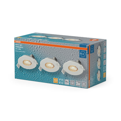 LED stropné svietidlo 4.90W IP44 2700K 36° – stropné LED svietidlo OSRAM