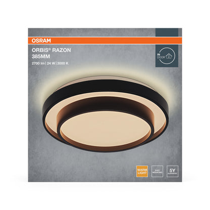 LED stropné svietidlo 24W IP20 3000K – stropné LED svietidlo OSRAM