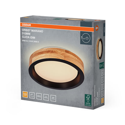 LED stropné svietidlo 16W IP20 3000K – stropné LED svietidlo OSRAM
