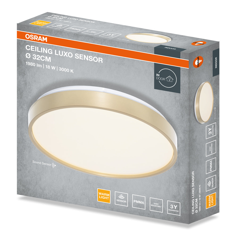 LED stropné svietidlo 18W IP20 3000K 120° – stropné LED svietidlo OSRAM