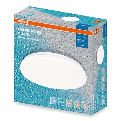 LED stropné svietidlo 18W IP44 6500K 120° – stropné LED svietidlo OSRAM