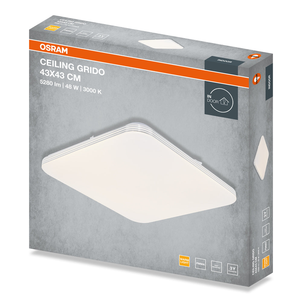 LED stropné svietidlo 48W IP20 3000K 120° – stropné LED svietidlo OSRAM