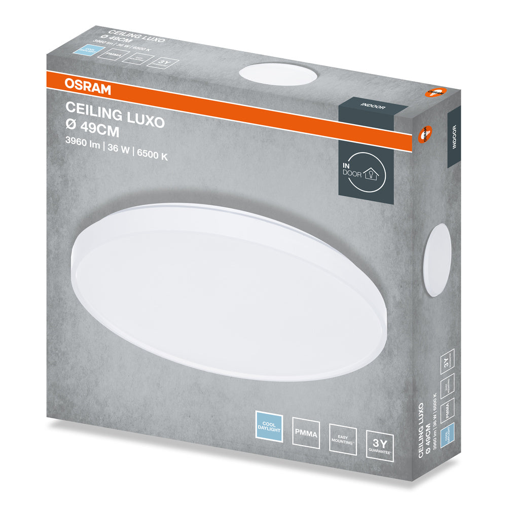 LED stropné svietidlo 36W IP20 6500K 120° – stropné LED svietidlo OSRAM