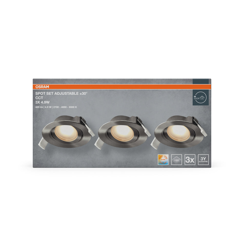 LED stropné svietidlo 4.90W IP20 2700K 120° – stropné LED svietidlo OSRAM