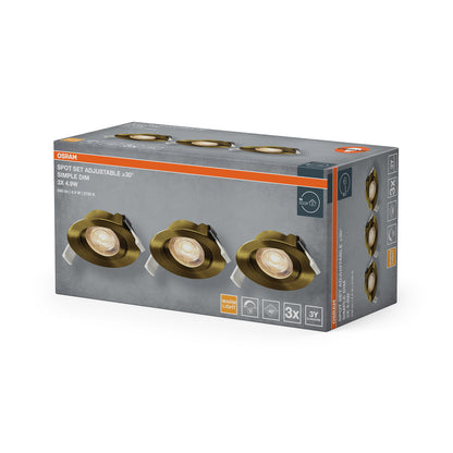 LED stropné svietidlo 4.90W IP20 2700K 40° – stropné LED svietidlo OSRAM