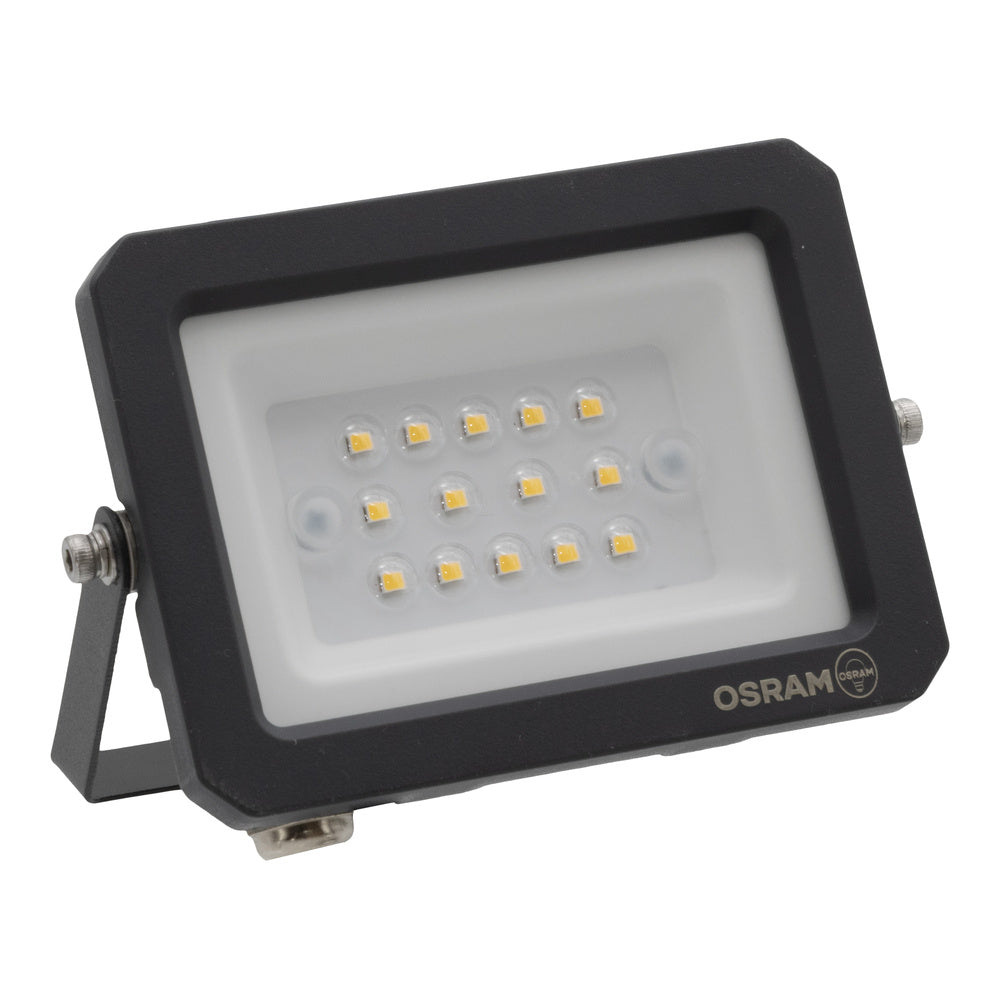 LED reflektor 10W IP65 3000K 110° – vonkajšie LED svietidlo OSRAM