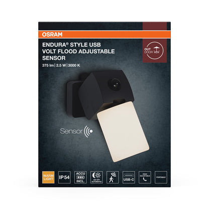 LED reflektor 2.50W IP54 3000K 111° – vonkajšie LED svietidlo OSRAM