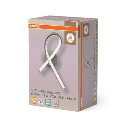 LED nástenné svietidlo 12W IP20 2700K 124° – nástenné LED svietidlo OSRAM
