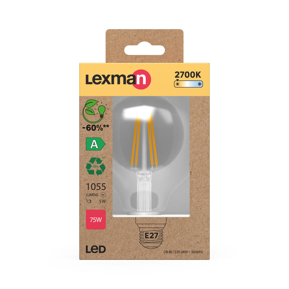 LED stropné svietidlo 5W IP20 2700K 330° – stropné LED svietidlo LEXMAN