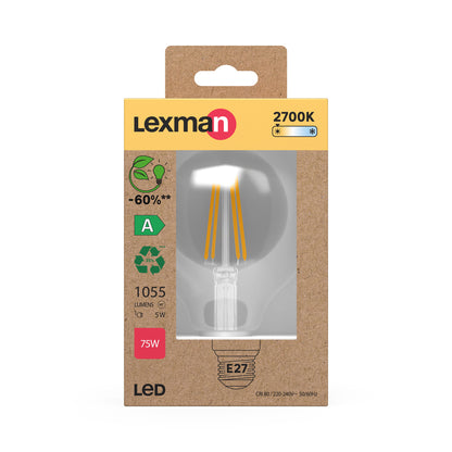 LED stropné svietidlo 5W IP20 2700K 330° – stropné LED svietidlo LEXMAN