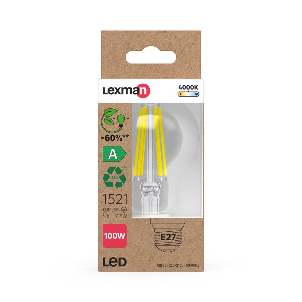LED stropné svietidlo 7.2W IP20 4000K 330° – stropné LED svietidlo LEXMAN
