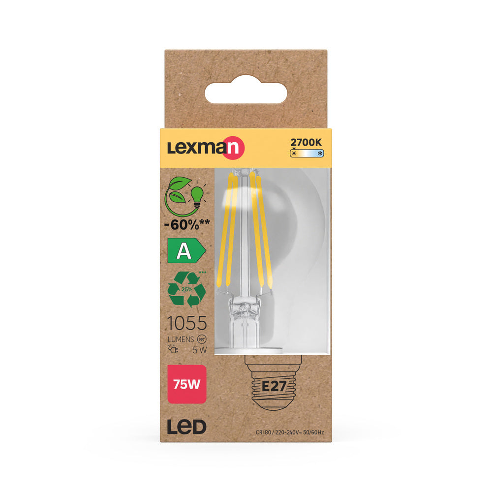 LED stropné svietidlo 5W IP20 2700K 330° – stropné LED svietidlo LEXMAN