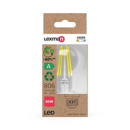 LED stropné svietidlo 3.8W IP20 4000K 330° – stropné LED svietidlo LEXMAN