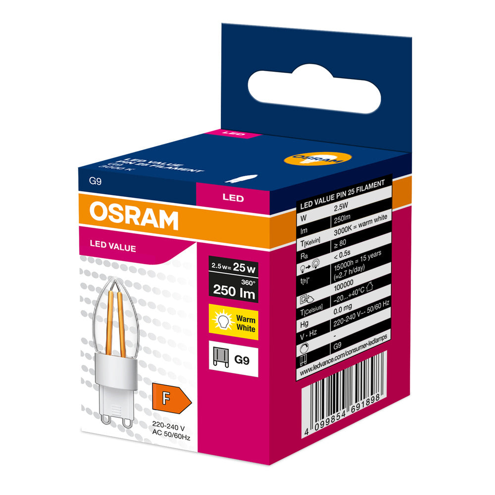 LED stropné svietidlo 2.5W IP20 3000K 270° – stropné LED svietidlo OSRAM