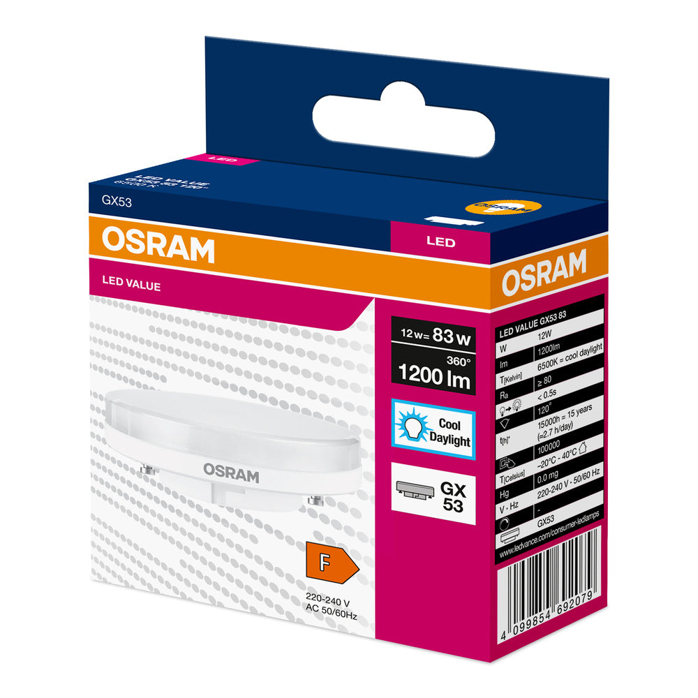 LED stropné svietidlo 12W IP20 6500K 120° – stropné LED svietidlo OSRAM