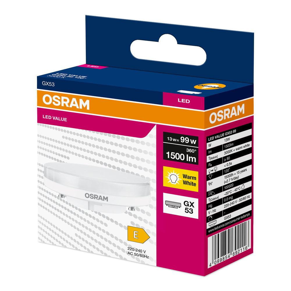 LED stropné svietidlo 13W IP20 3000K 120° – stropné LED svietidlo OSRAM