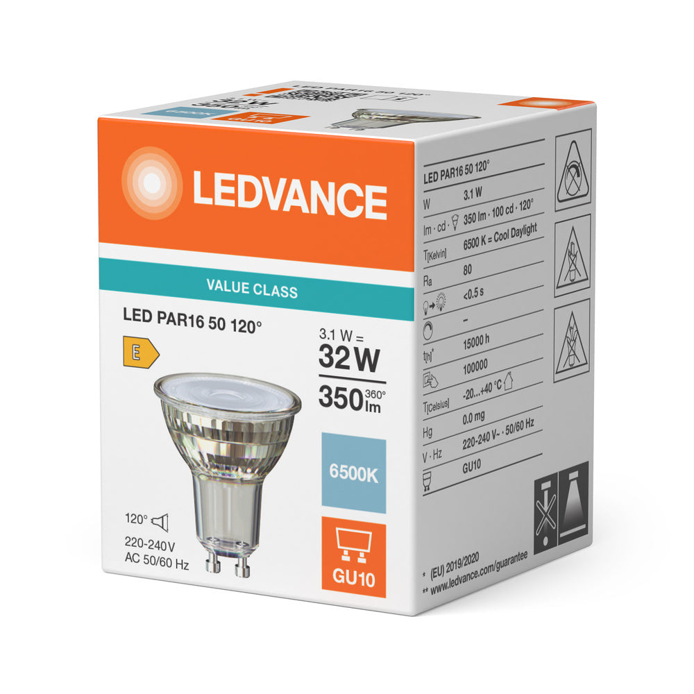 LED downlight 3.1W IP20 6500K 120° – zápustné LED svietidlo LEDVANCE
