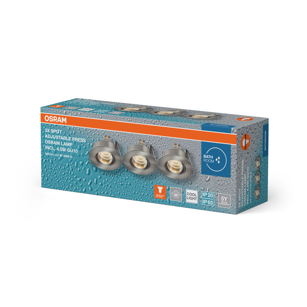 LED downlight 4.50W IP65 4000K 36° – zápustné LED svietidlo OSRAM