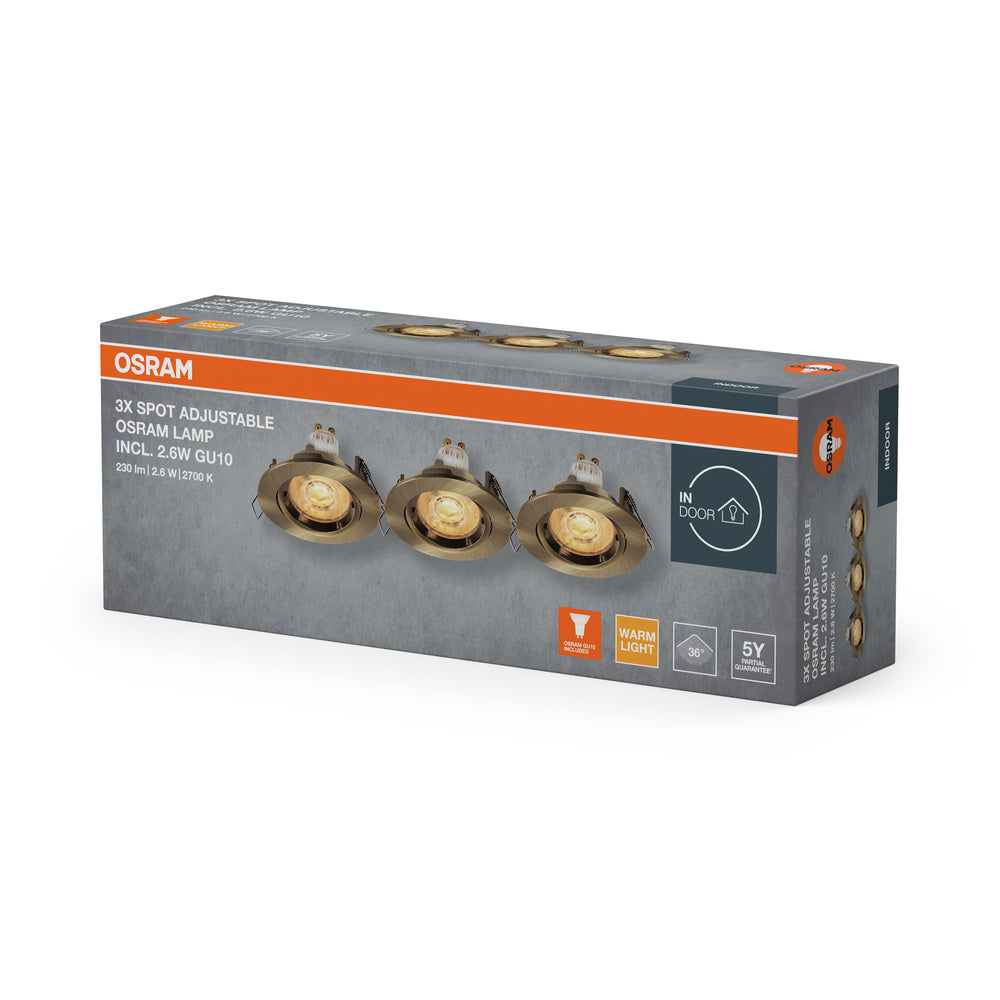 LED downlight 2.60W IP20 2700K 36° – zápustné LED svietidlo OSRAM