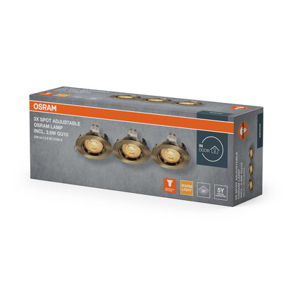 LED downlight 2.60W IP20 2700K 36° – zápustné LED svietidlo OSRAM