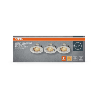 LED downlight 2.60W IP20 2700K 36° – zápustné LED svietidlo OSRAM
