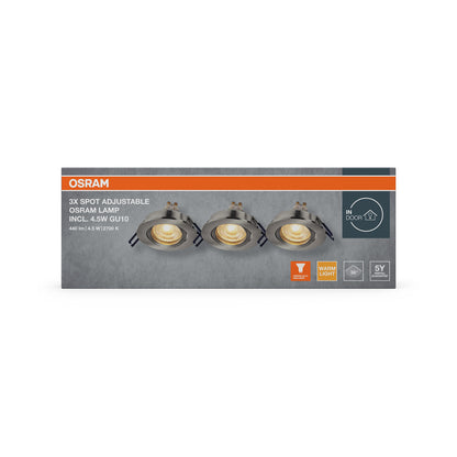LED downlight 4.50W IP20 2700K 36° – zápustné LED svietidlo OSRAM