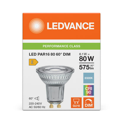 LED downlight 6.1W IP20 6500K 60° – zápustné LED svietidlo LEDVANCE