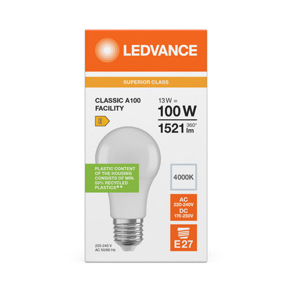 LED stropné svietidlo 13W IP20 4000K 200° – stropné LED svietidlo LEDVANCE