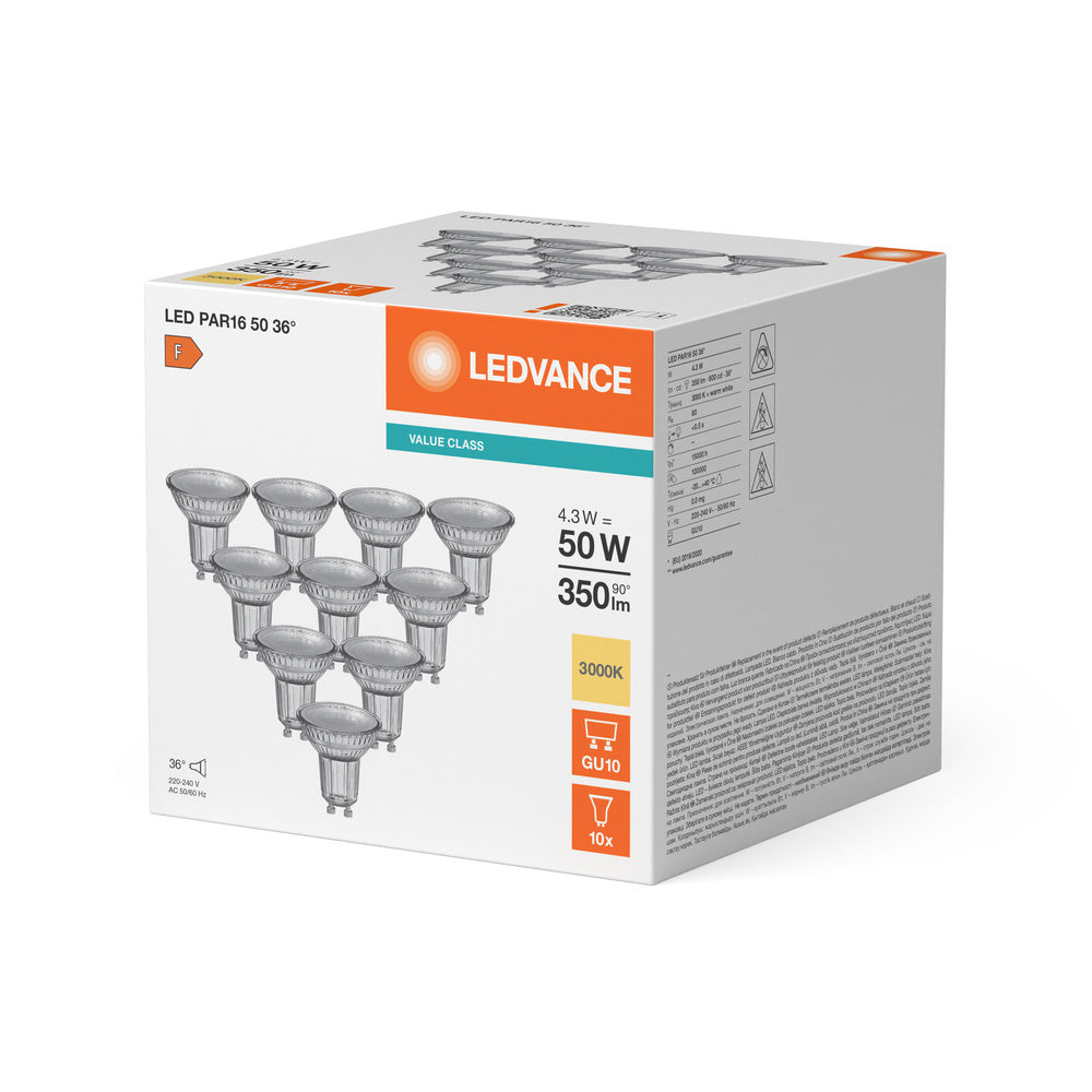 LED downlight 4.3W IP20 3000K 36° – zápustné LED svietidlo LEDVANCE