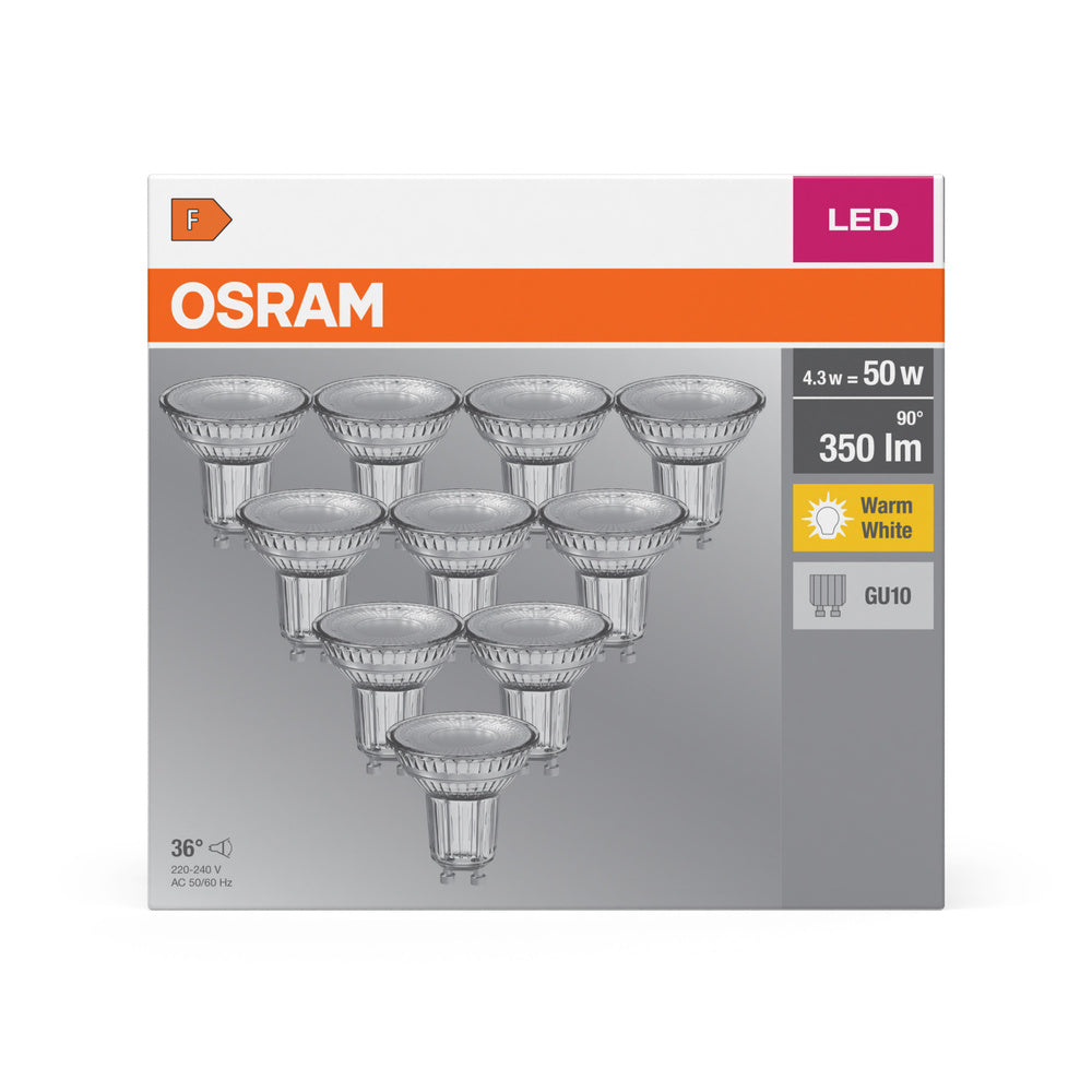 LED downlight 4.3W IP20 2700K 36° – zápustné LED svietidlo OSRAM