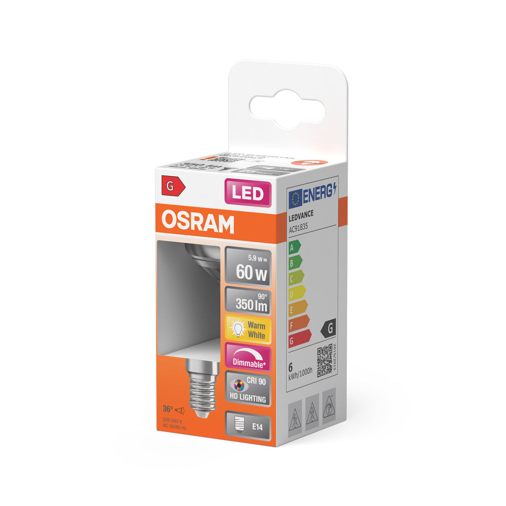 LED stropné svietidlo 5.9W IP20 2700K 36° – stropné LED svietidlo OSRAM