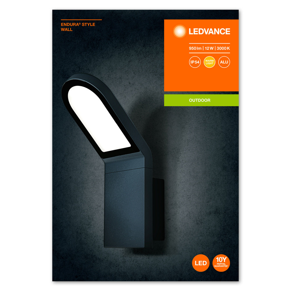 LED nástenné svietidlo 12W IP44 3000K 107° – nástenné LED svietidlo LEDVANCE