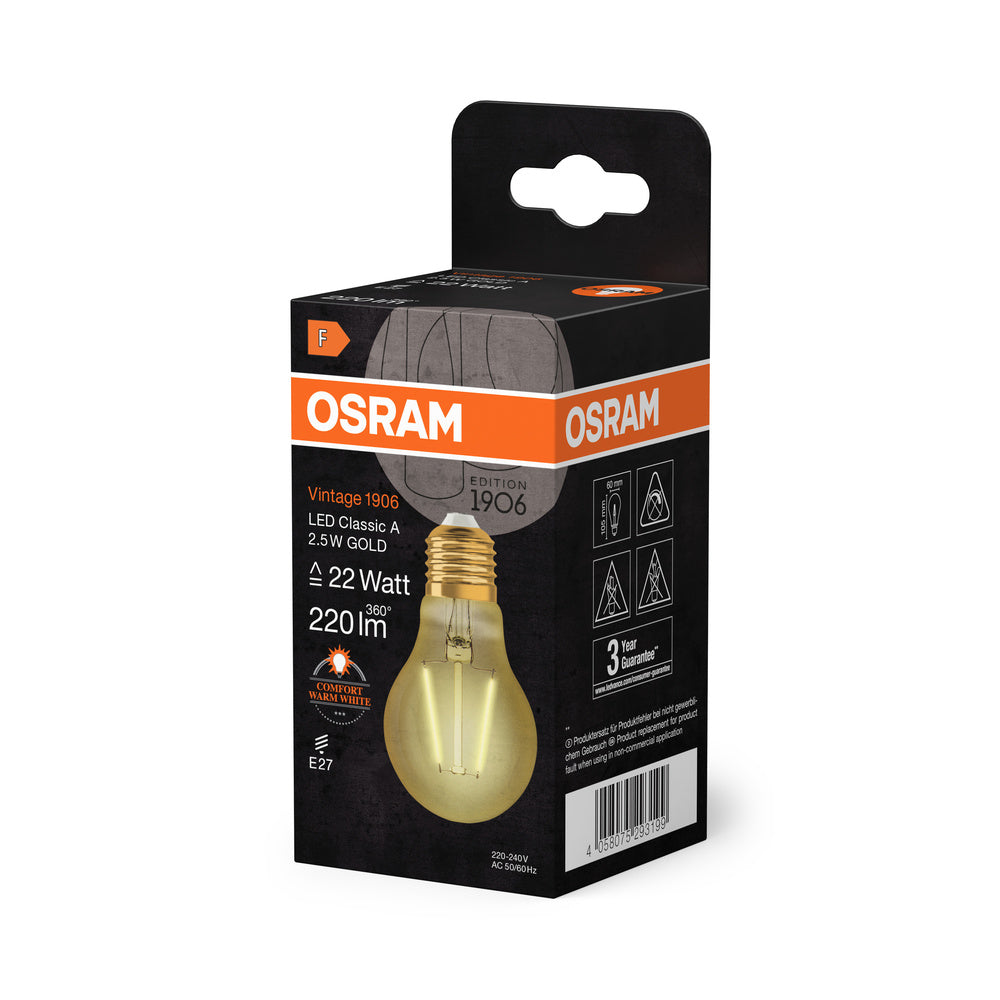 LED stropné svietidlo 2.5W IP20 2400K 300° – stropné LED svietidlo OSRAM
