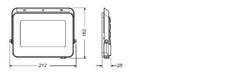 LED reflektor 50W IP65 4000K 115° – vonkajšie LED svietidlo LEDVANCE