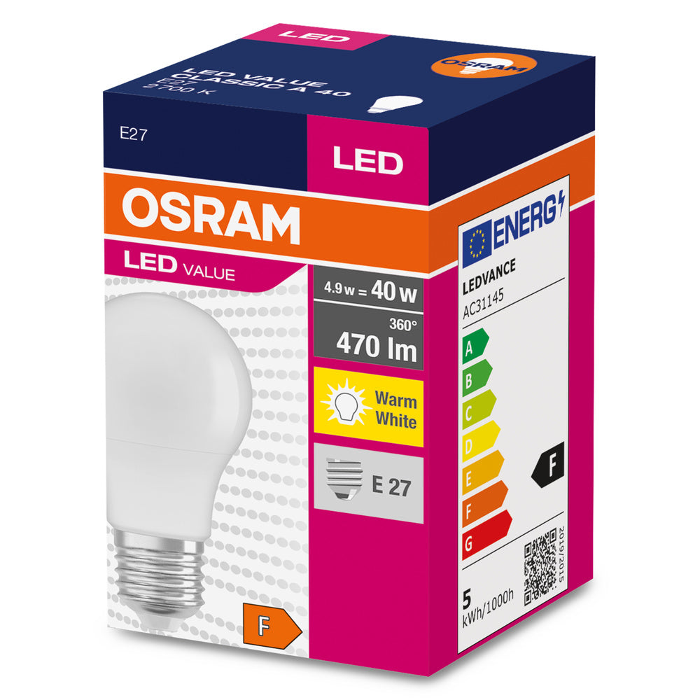 LED stropné svietidlo 4.9W IP20 2700K 200° – stropné LED svietidlo OSRAM