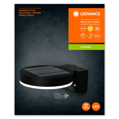 LED nástenné svietidlo 6W IP44 3000K – nástenné LED svietidlo LEDVANCE