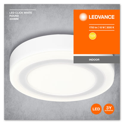 LED stropné svietidlo 18W IP20 3000K 110° – stropné LED svietidlo LEDVANCE