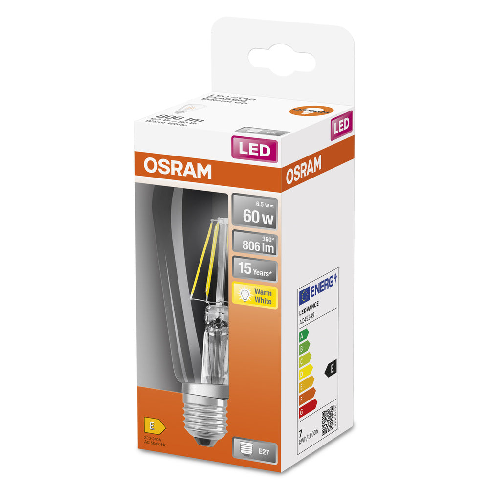 LED stropné svietidlo 6.5W IP20 2700K 300° – stropné LED svietidlo OSRAM